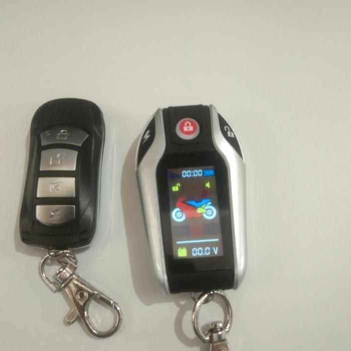 Alarm Motor Mp Smartkey Terbaru Type 218 Layar Lcd Original Dan Terpercaya