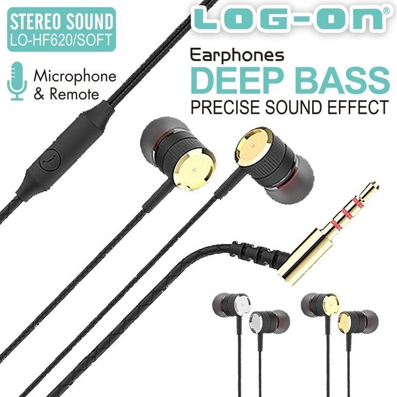 HOT DEALS HEADSET - HANDSFREE - HF LOG ON HF620 DEEP BASS LO HF-620 MEGABASS