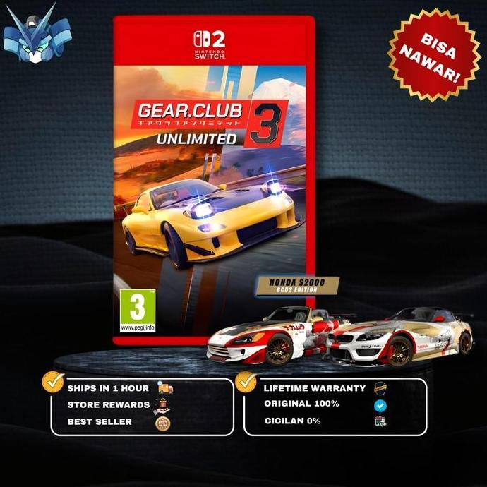 Switch 2 Gear.Club Unlimited 3 / Gear Club Unlimited 3 English