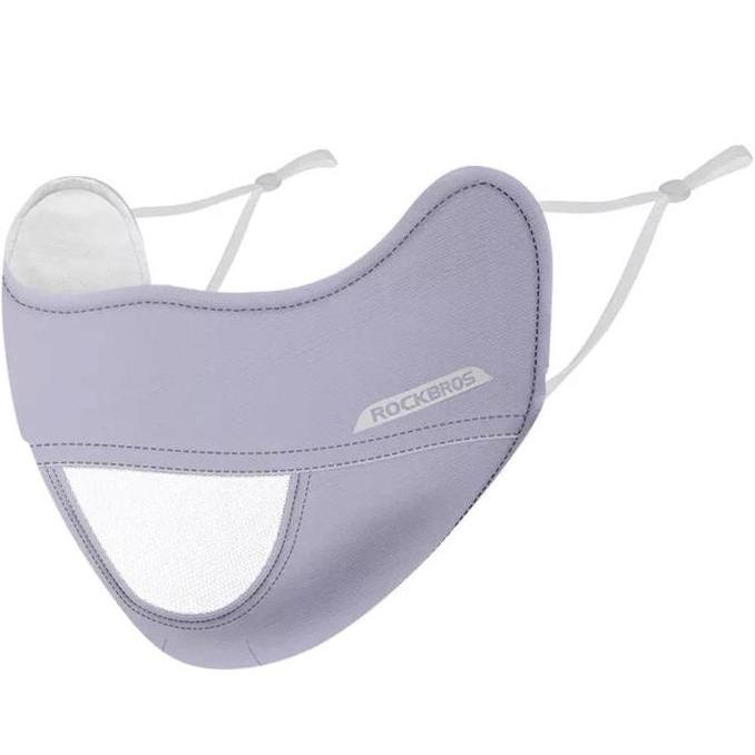 Rockbros KZ006 Purple Mask Masker Ungu Olahraga Breathable Anti UV