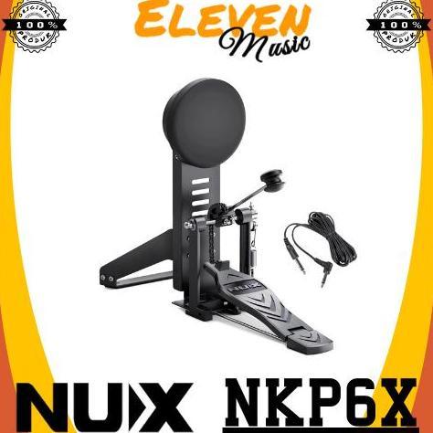 Nux Kickpad Drum NKP6X With Pedal Single Nux Pedal Kick Pad Set Nux NKP-6X Original