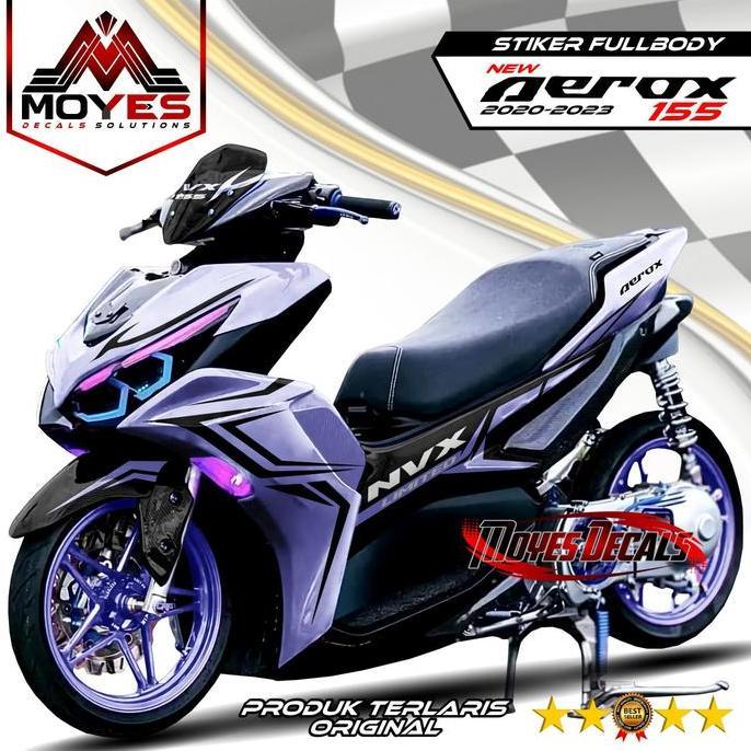 Decal Motor Aerox New - Stiker Motor Aerox New Fullbody Premium - Variasi Motor Yamaha Aerox New 202
