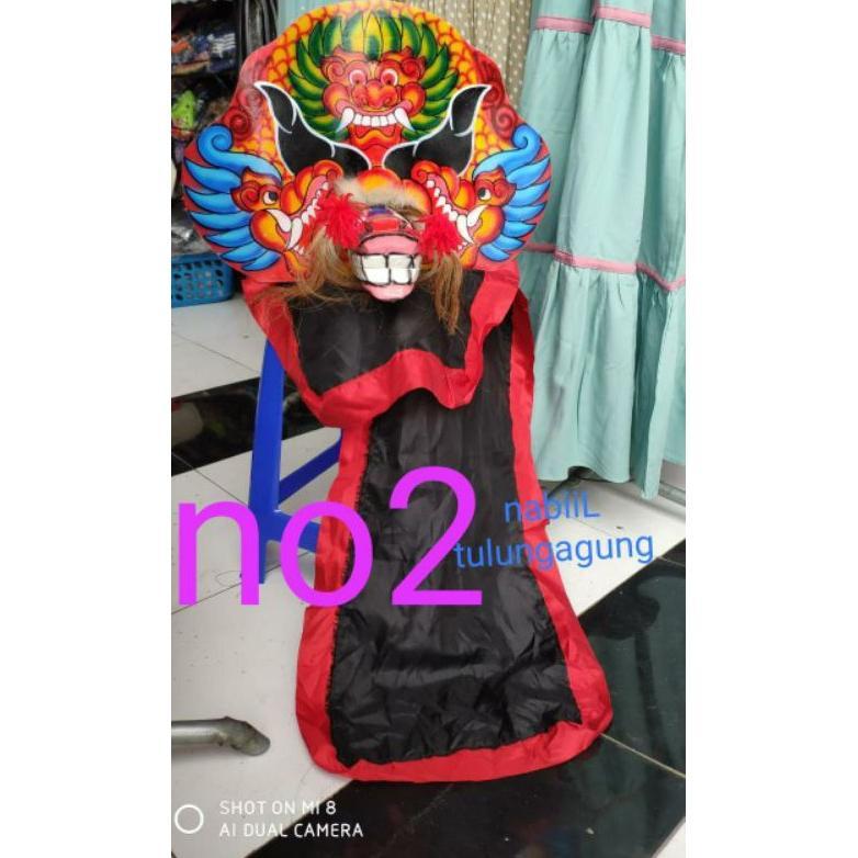 barongan anak no 2 bahan kayu