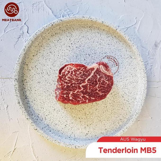 Carne- Meatbank Tenderloin Wagyu Mb5 Daging Sapi Aussie Beef Bbq Steak Mb 5