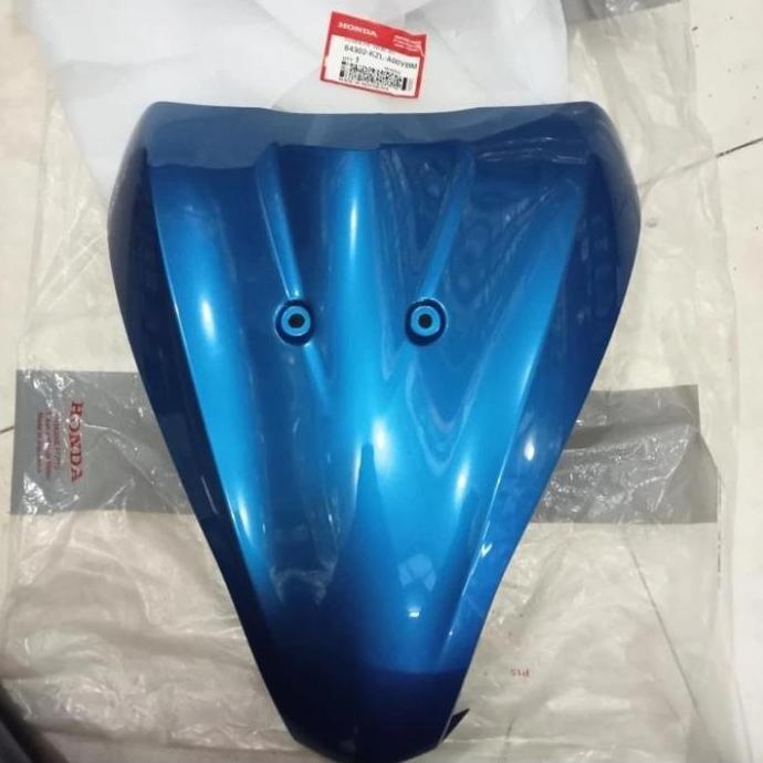 64302 KZL A001 Cover Tameng panel dada depan atas FR Spacy warna BIRU