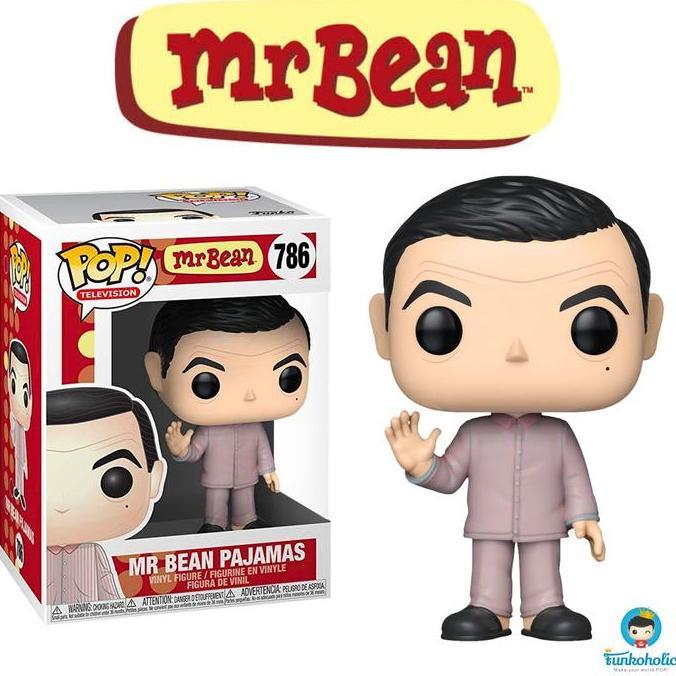 HOT SALE FUNKO POP TELEVISION MR. BEAN - MR. BEAN PAJAMAS #786 TERMURAH