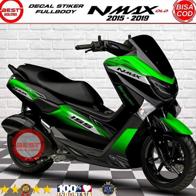 Decal Stiker Nmax Old 155 Full Body Desain Custom Racing BDS0262 - Variasi Stiker Motor Nmax Old sko
