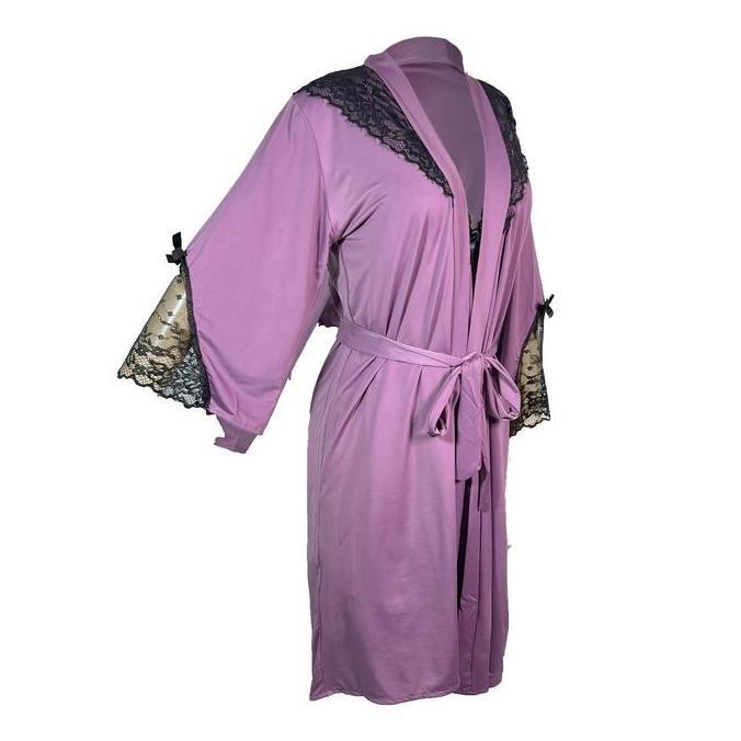 [ Redpink ] Lingerie Nightwear Premium Looks Mewah Elegan Style Full Set Kimono Dress Piyama Tidur G
