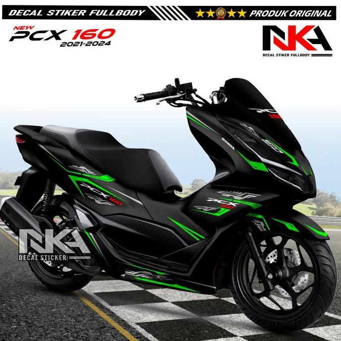 Decal Motor PCX 160 Fullbody Stiker Decal Variasi Motor PCX 160 Motif Matriklane Motorcycle