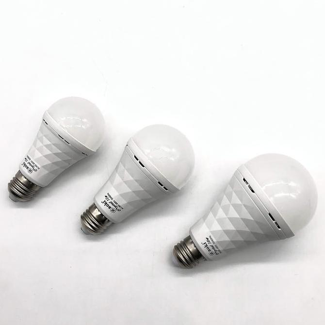 Aoki Lampu Bohlam Led Ac/Dc New Crystal Darurat Emergency Lamp Baterai Downlight Gantung Saklar
