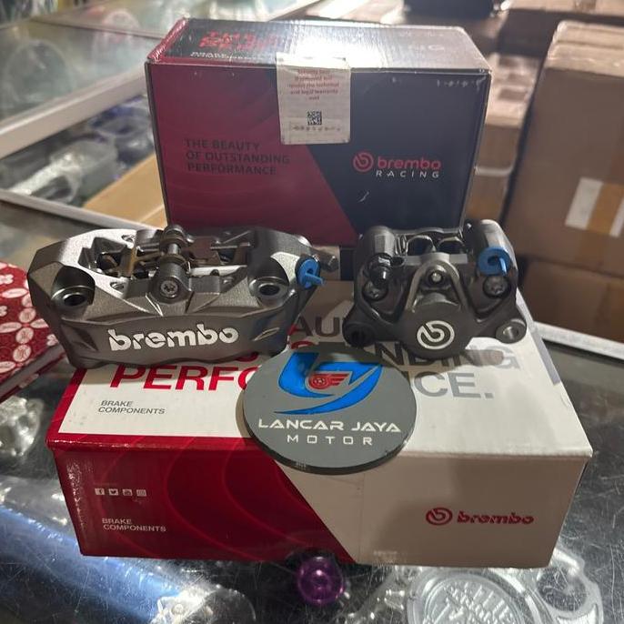 NEW Kaliper Brembo Monoblok M432 dan Brembo 2p original Italy