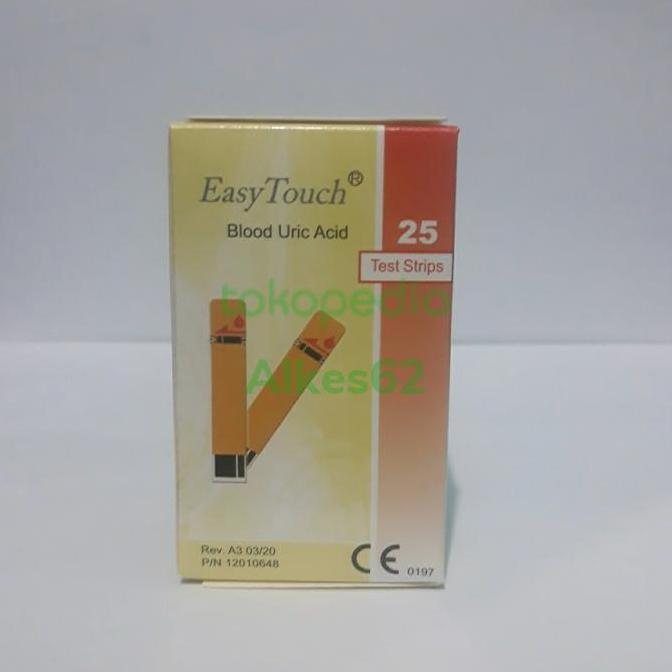 Strip Asam urat easy touch / Strip asam urat easy touch 25strip