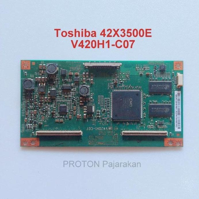 Tikon layar TV V420H1-C07 LCD panel Timing Control Board Toshiba 42X3500 42X3500E Tcon Hitachi L42VP