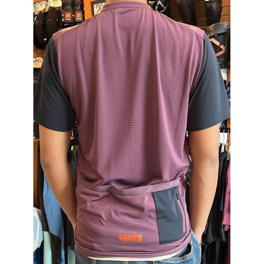 Jersey sepeda Leatt MTB 3.0 Trail 2022 - Malbec