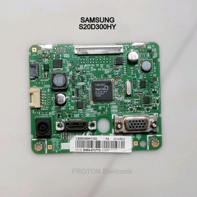 Mainboard LED Monitor Samsung LS20D300 S20D300HY LCD LS20D300HY XD Mesin Matherboard BN41-02118 Mobo