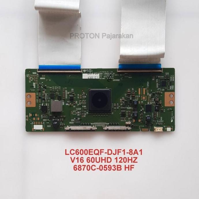 Tikon layar TV 60" LC600EQF-DJF1-8A1 V16 60UHD 120HZ 6870C-0593B HF LCD panel Timing Control Board L