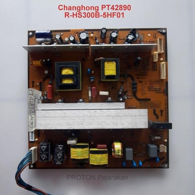 PSU Plasma TV Changhong PT42890 PT42890A 3D Mesin Power Supply PDP R-HS300B-5HF01 XR7.820.078 V3.1 R