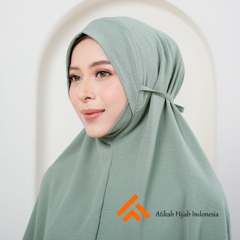 HOT DEALS khimar dagu tali XL soft ped cringkle airflow,  khimar dagu malaysia