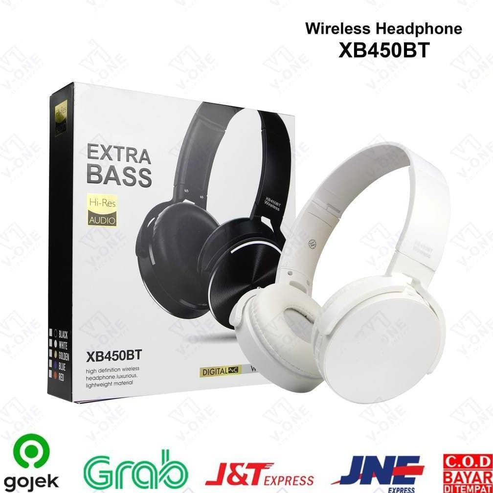BEST SALE HEADSET BLUETOOTH WIRELESS EARPHONE HEADPHONE BLUETHOOTH SONY XB450BT EXTRA BASS POWERFULL
