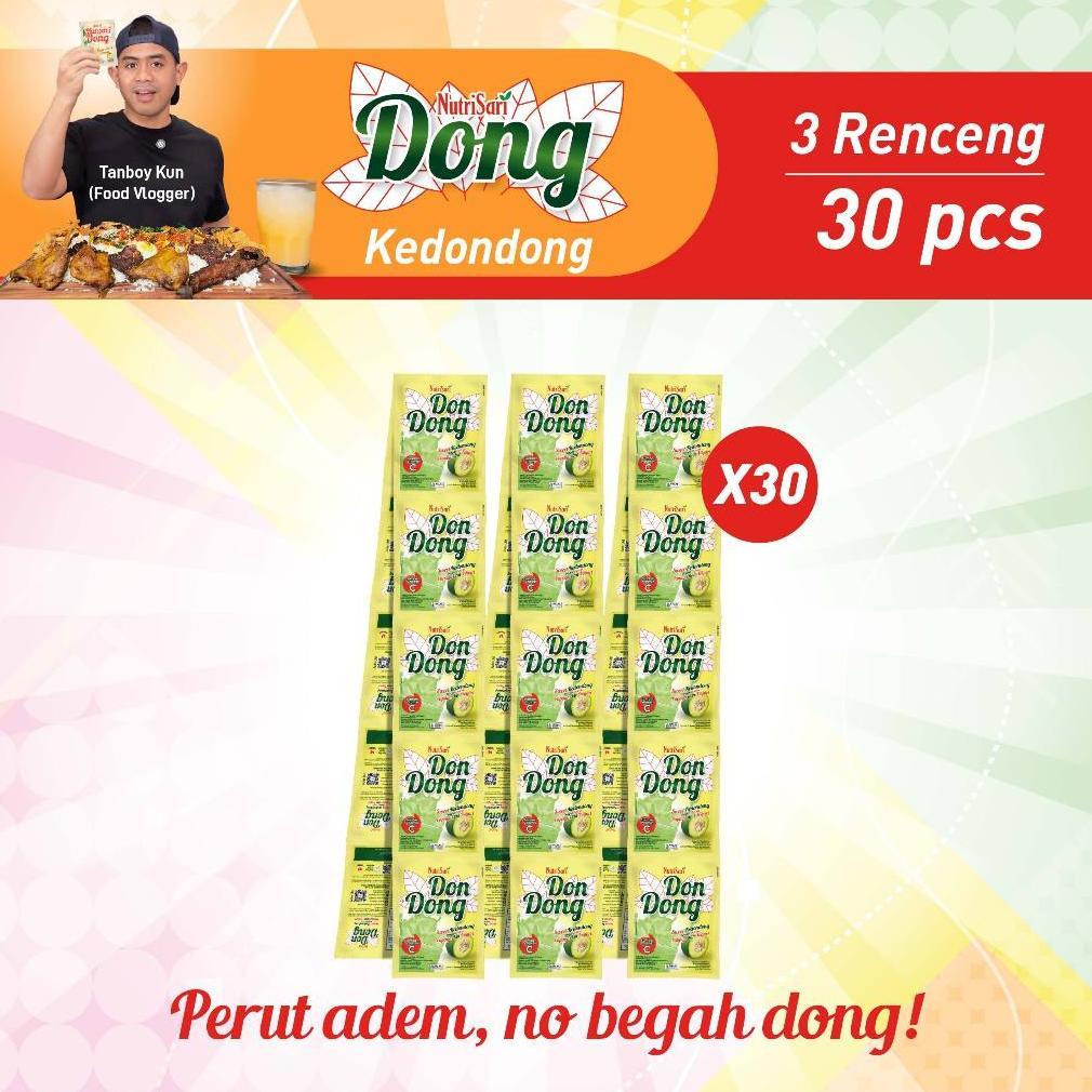 Nutrisari Dondong Minuman Serbuk Sweet Kedondong denganVitC [Paket 3 Renceng]