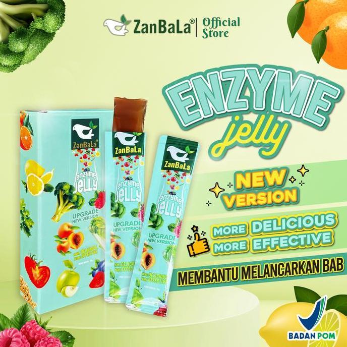 Perkakaskue- New Year New Versionzanbala Fruit And Vegetable Hh Enzyme Jelly Untuk Membantu Melancar