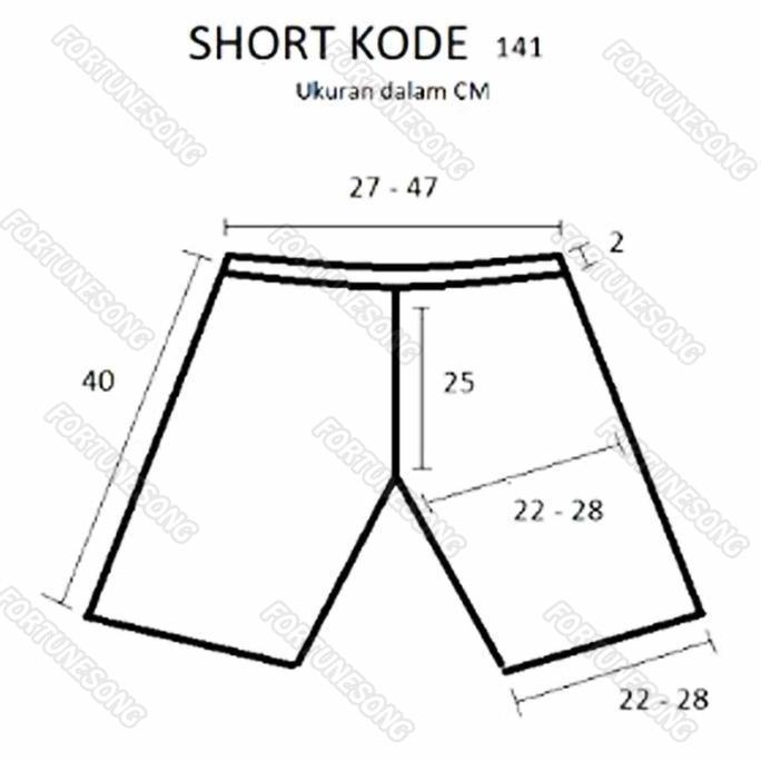 Supotsu- Celana Senam Nita Sorex 141 Legging Pendek