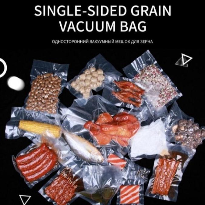 Youme- Plastik Vacuum Vacum Bag Emboss 17X25 Plastik Vakum Emboss Food Grade