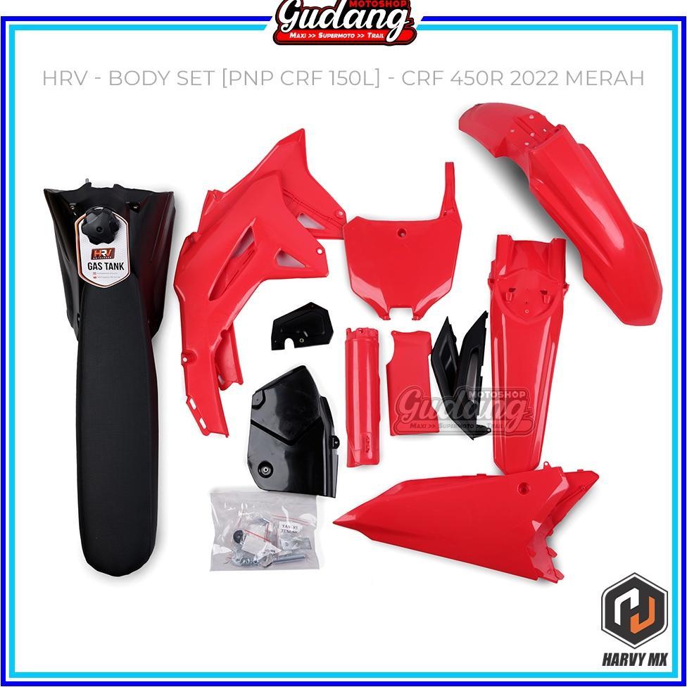 Body Set Cover Body Fullset Set Trail CRF 150L 2018 450R 2021 + + PNP CRF HRV Tangki Carbu Injeksi [