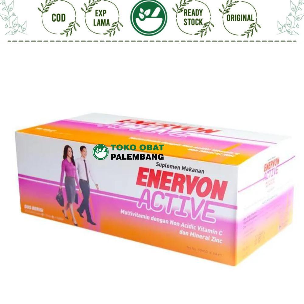 1 BOX ENERVON ACTIVE STRIP ISI 25 ENERVON C ACTIVE 100 TABLET VITAMIN