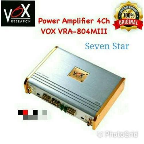 Power vox vra804 Miii / Power 4 channel Vox 80.4 / vox vra80.4 mi mini