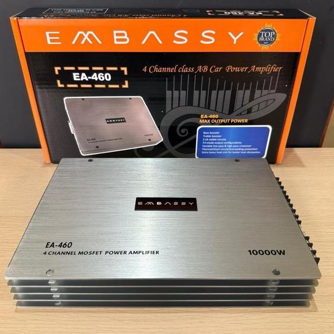 POWER EMBASSY EA-460 POWER EMBASSY EA 460 POWER 4 Ch EMBASSY EA - 460