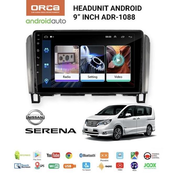Head unit Orca ADR-9988 mobil nissan serena