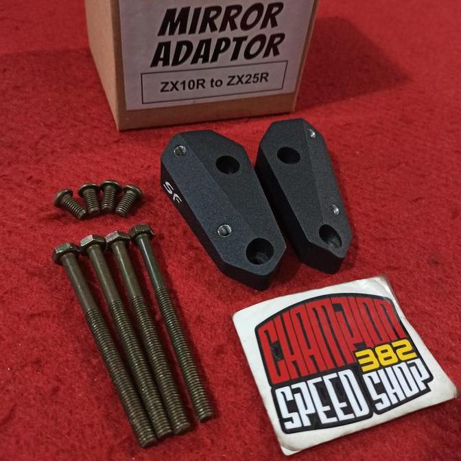 Bracket Dudukan Spion Mirror Adaptor Street Fender ZX25R Spion ZX10R