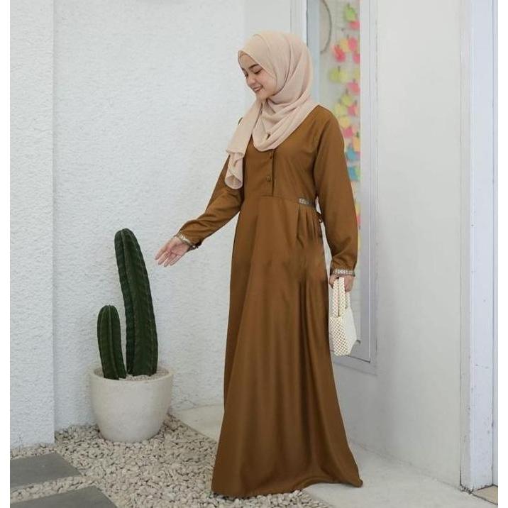 Shukyo- Gamis Pemda Toyobo - Gamis Pdh - Gamis Resmi - Baju Pns Asn Kancing Katun