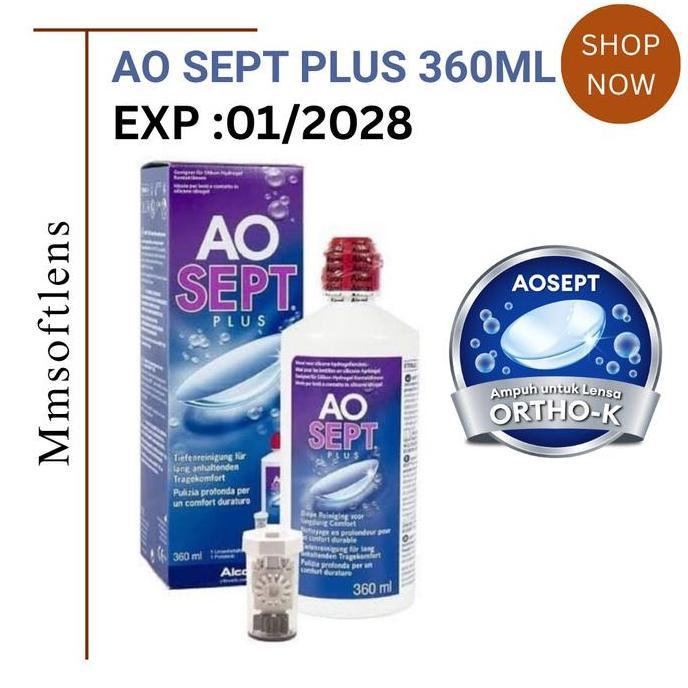 CAIRAN PENCUCI SOFTLENS AO SEPT PLUS  360ML DVS