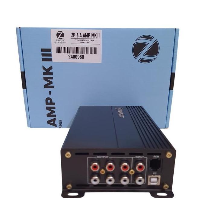 Processor zevox zp 6.4 amp-MK III dsp zevox zp6.4 amp-MKIII mk3