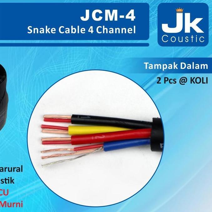 Kabel JCM 4 JK Coustic Kabel 4 Channel