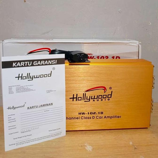 Monoblock Hollywood HW 102.1 D Class D Monoblock Hollywood