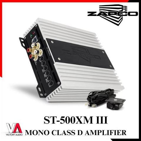 Power Amplifier Monoblock ZAPCO ST-XM III Class D Bass / Sub Amp ORI
