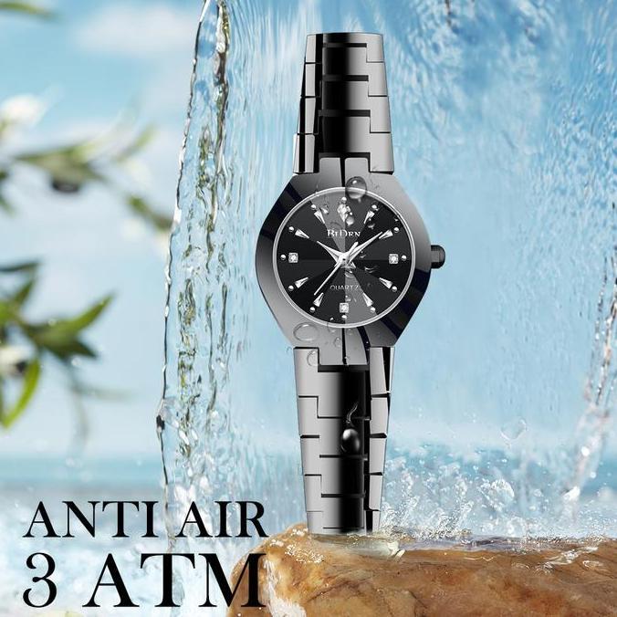 Boshi- Biden Jam Tangan Pria Mode Meh Santai Otomatis Date Tali Stainless Steel Tahan Air Kuarsa Yn0