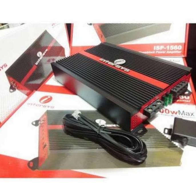 Power Amplifier Intersys ISP-1560 Monoblock / Power Mobil Universal