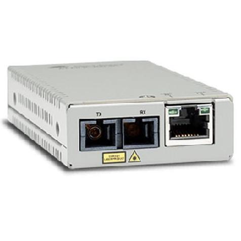 TERLARIS ALLIED TELESIS AT-MMC200LX/SC , CONVERTER 10/100 SINGLEMODE SC 20KM / PENGGANTI AT-MC103XL