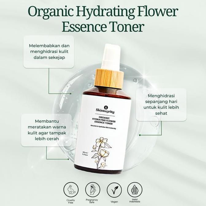 Youme- Skintegrity 3-Step System For Normal To Dry Skin - Gentle Face Sh + Flower Essence Toner + Gl