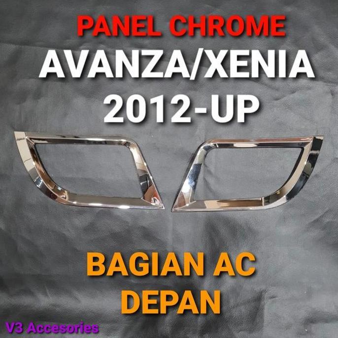 Panel Chrome AVANZA/XENIA 2012-2021 Bagian AC depan JSL