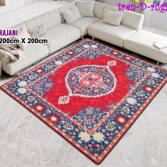 TERLARIS KAET MODERN PERSIAN VINTAGE RETRO JUMBO ALAS LANTAI 200X200 NMS