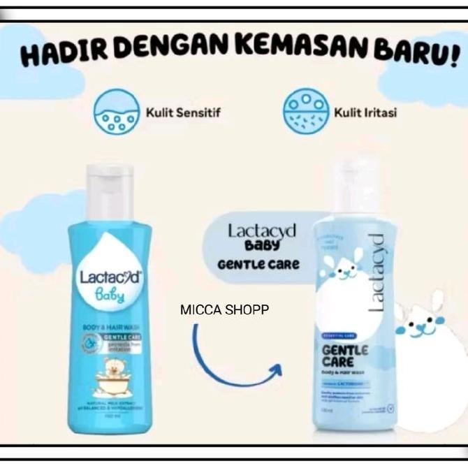 NEW LACTACYD BABY 150ML / SABUN LACTACYD BABY / SABUN BABY CAIR / SABUN BAYI KULIT  LIQUID  SENSITIF