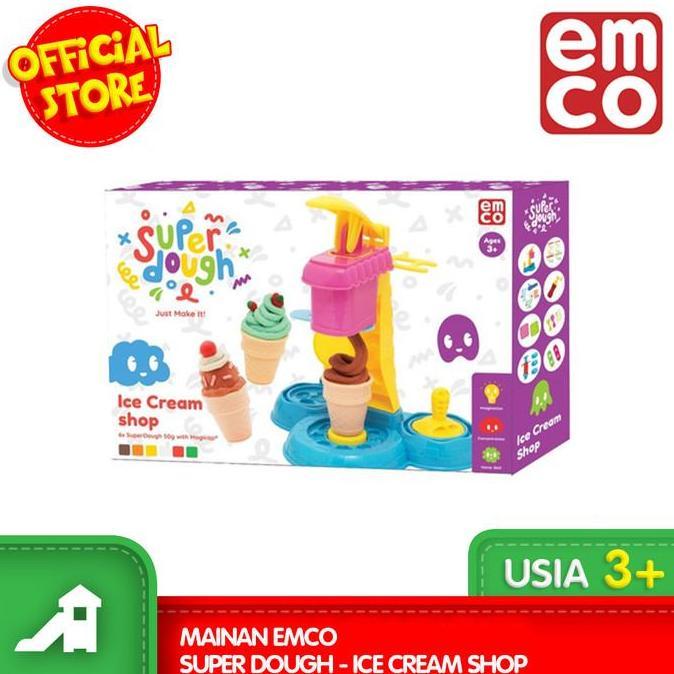 Mainan EMCO Super Dough - Ice Cream Shop