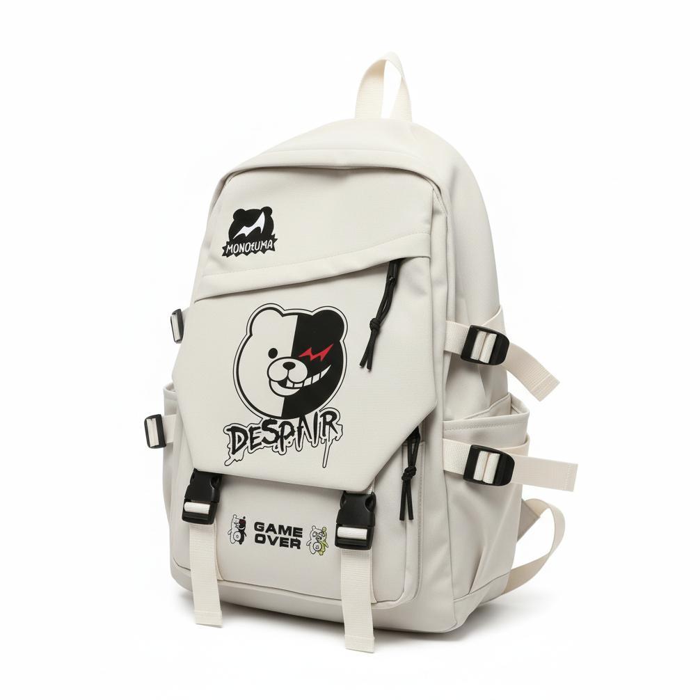 Best Sale Ransel Anime Danganronpa Monokuma Ransel Pria Warna Solid Kasual Wanita Pria
