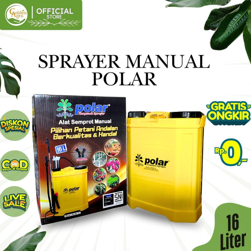 Promo Terbaru Sprayer Manual Polar 16 Ltr ><