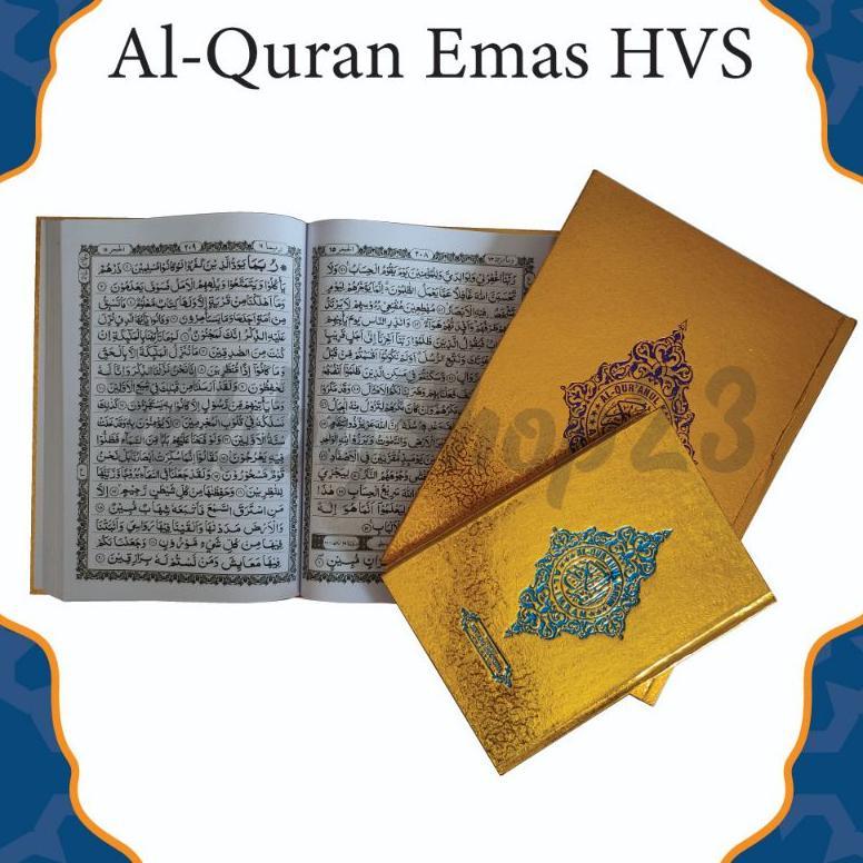 Sale AL-QUR'AN EMAS HVS , Al Qur'an Jumbo,Besar, sedang,Alquran tanpa Terjemahan ,TERMURAH BAYAR DIT